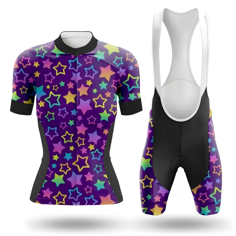 Shining Stars Women's Short Sleeve Cycling Kit sold by RSSC Sports