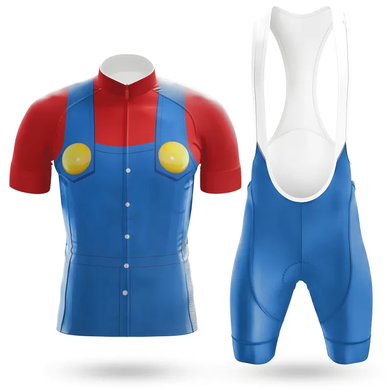 Super Mario Men's Cycling Kit made by RSSC Sports