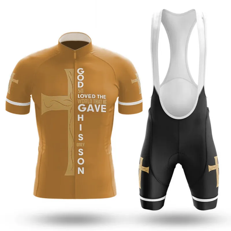 Christian Cross Men's Cycling Kit made by RSSC Sports