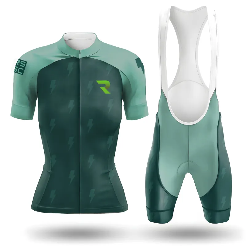 RSSC lightning Women's Short Sleeve Cycling Kit sold by RSSC Sports