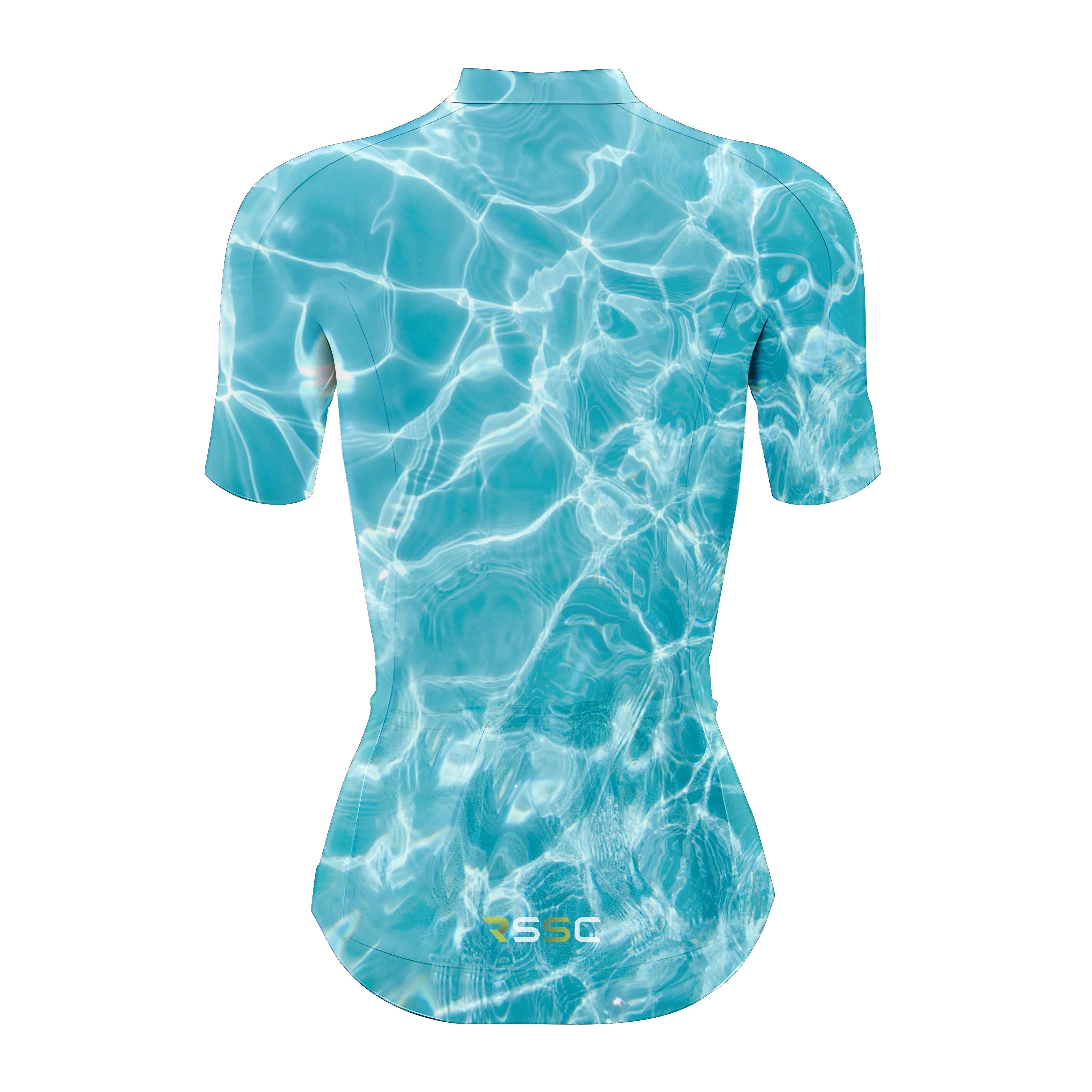 Water Surface Texture Women's Short Sleeve Cycling Kit sold by RSSC Sports product image thumbnail 4