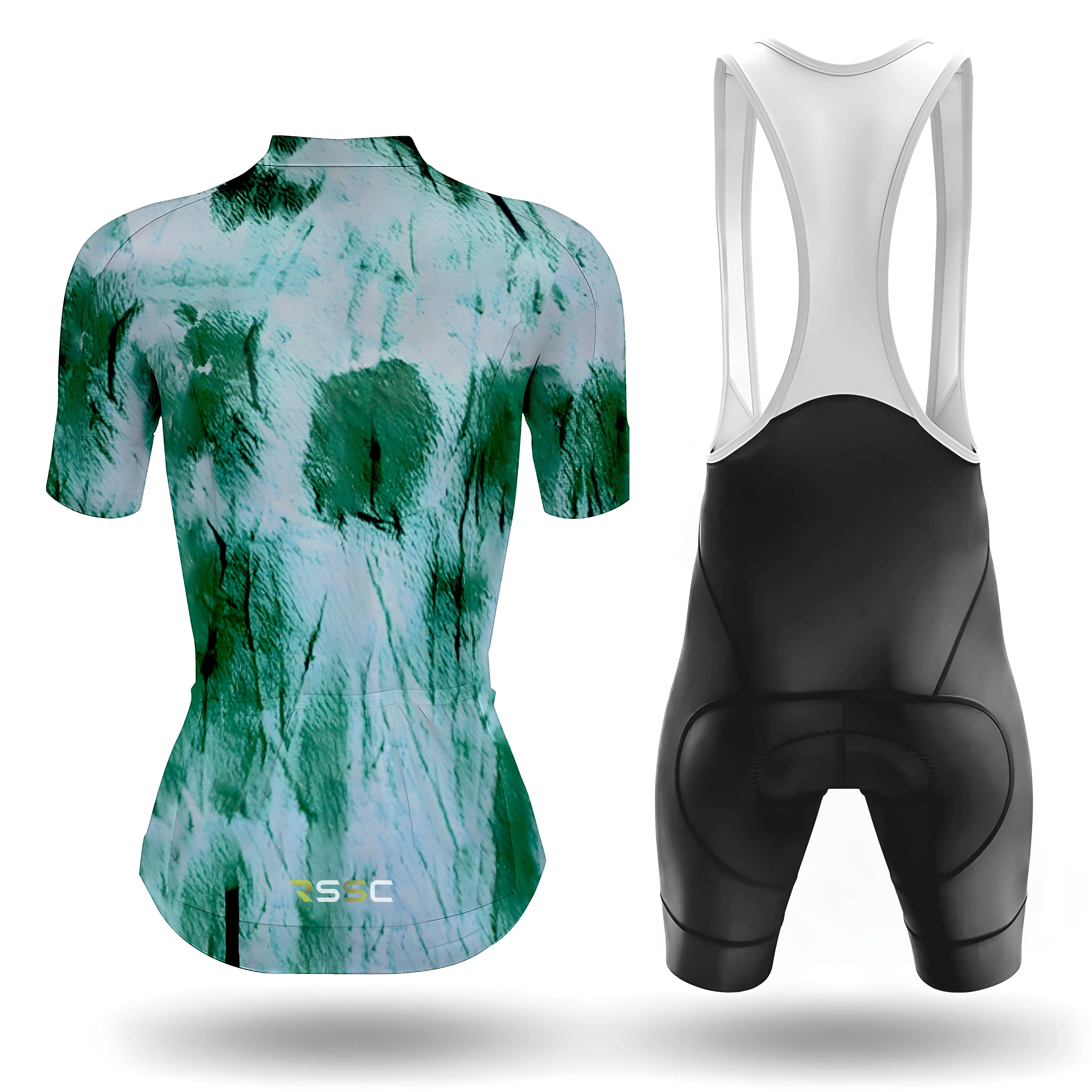 Jade Green Women's Short Sleeve Cycling Kit sold by RSSC Sports product image thumbnail 2