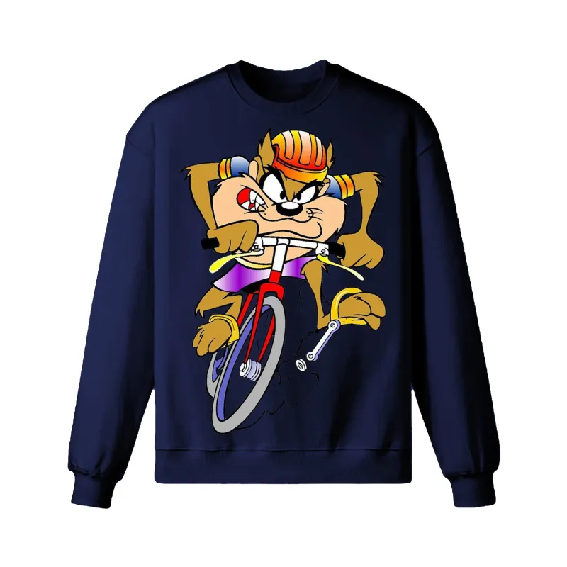Cycling Cartoon Sweatshirt sold by RSSC Sports