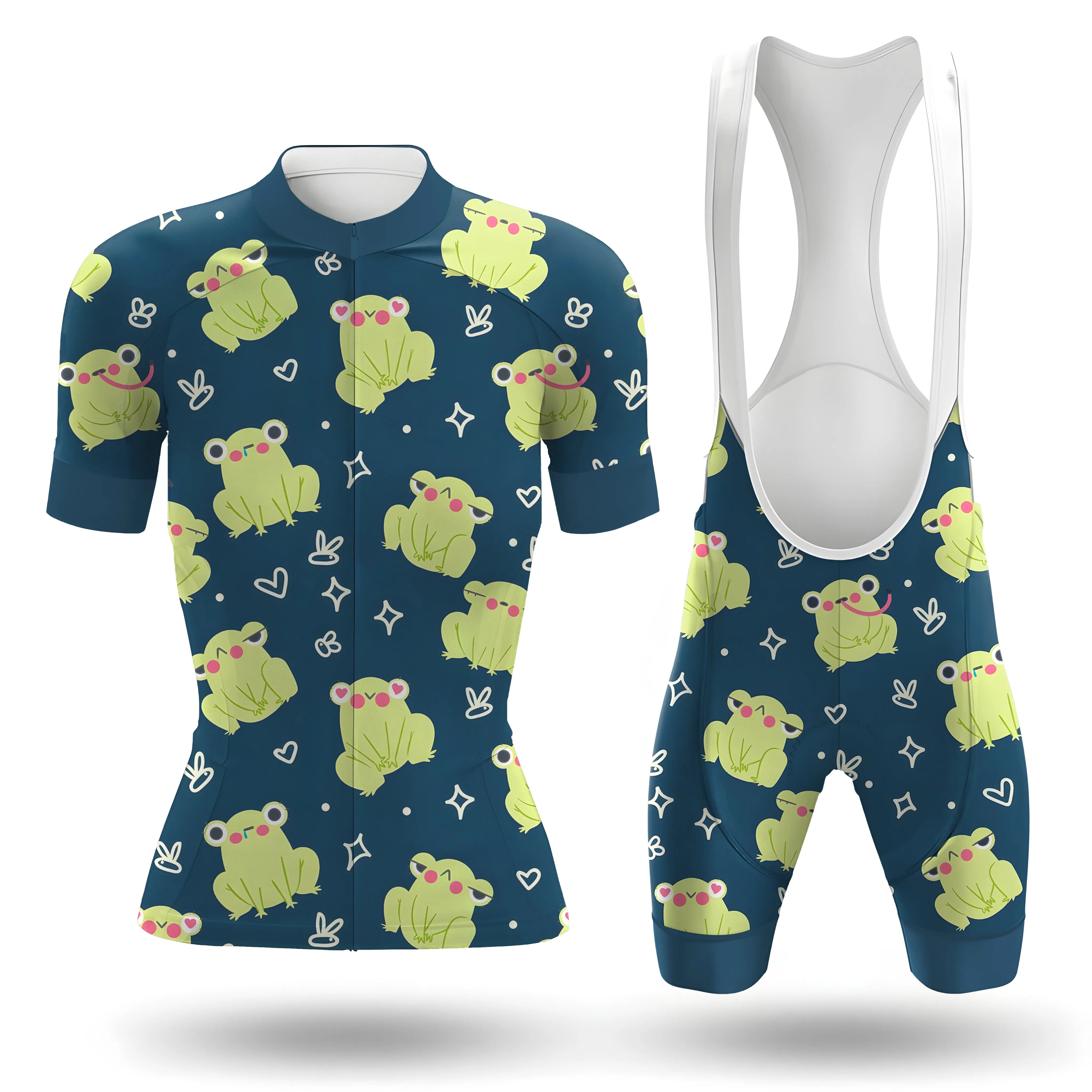 Cute Frog Pet Women's Short Sleeve Cycling Kit sold by RSSC Sports