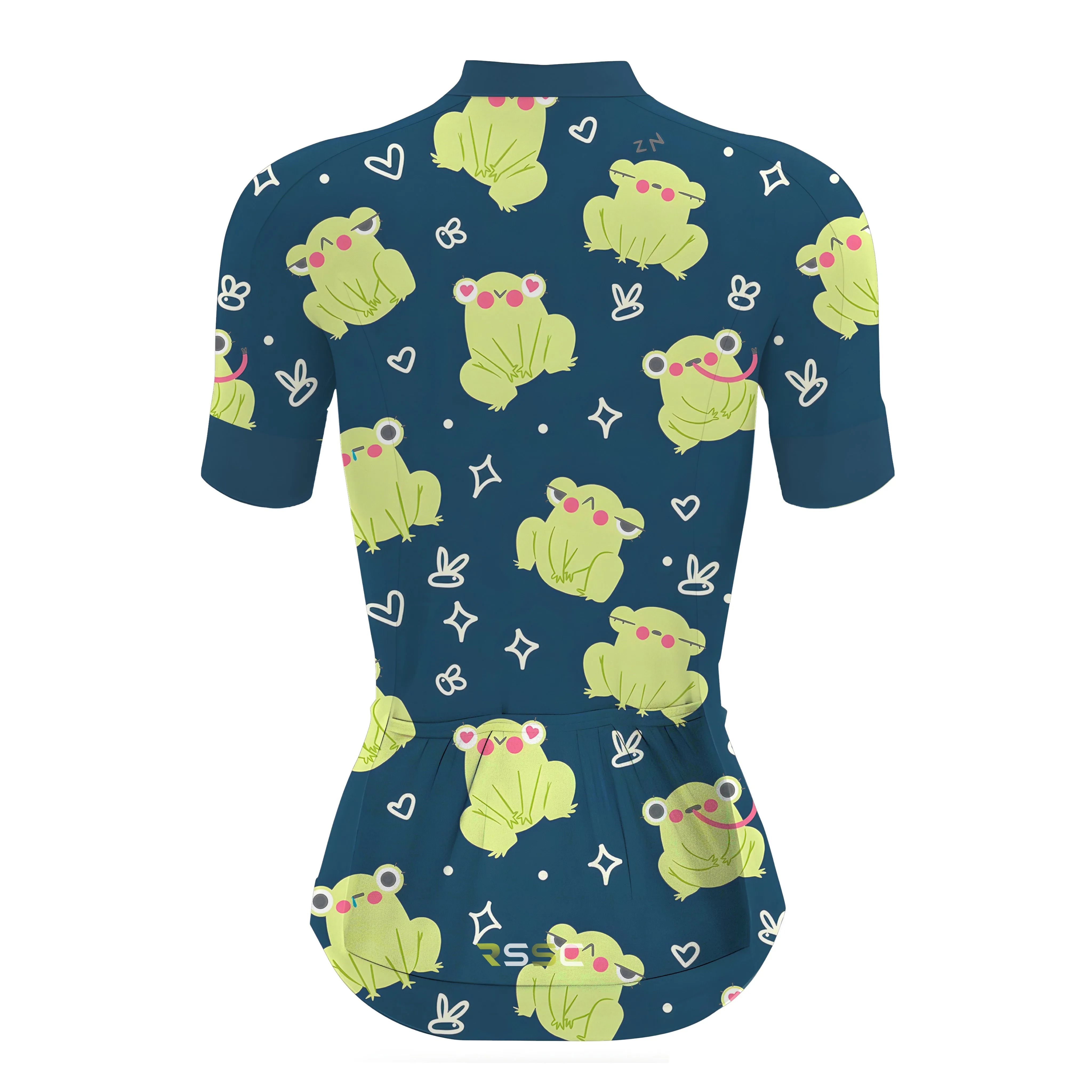 Cute Frog Pet Women's Short Sleeve Cycling Kit sold by RSSC Sports product image thumbnail 4