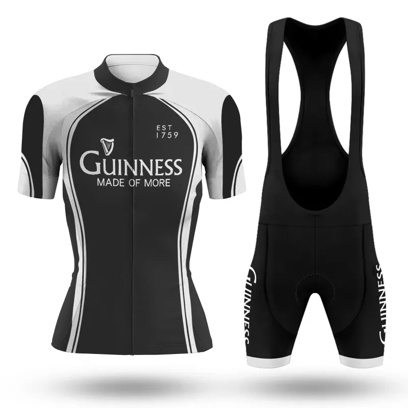 Guinness Retro Women's Short Sleeve Cycling Kit sold by RSSC Sports