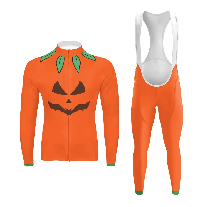 Pumpkin Men's Long Sleeve Cycling Kit sold by RSSC Sports