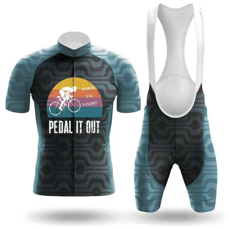 When In Doubt Pedal It Out Men's Cycling Kit made by RSSC Sports