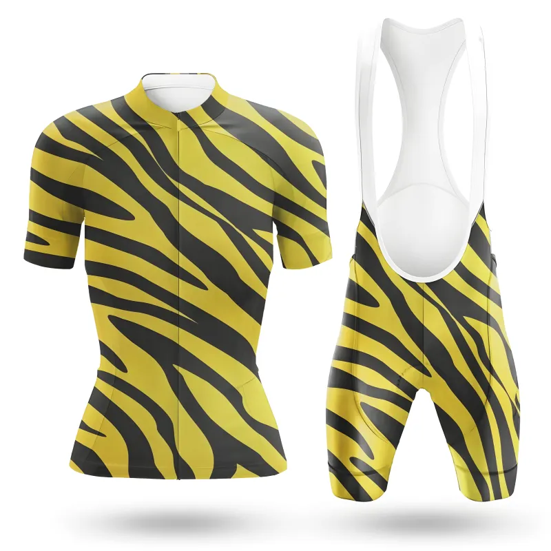 Tiger Stripes Women's Short Sleeve Cycling Kit sold by RSSC Sports