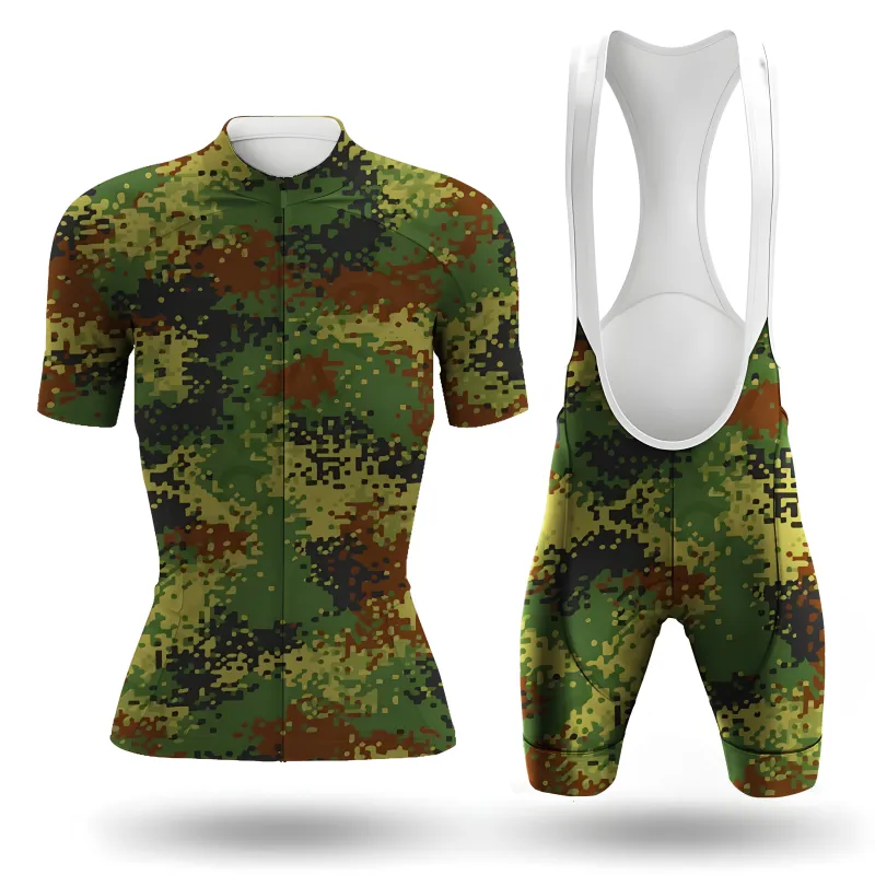 Camouflage Pattern Women's Short Sleeve Cycling Kit sold by RSSC Sports