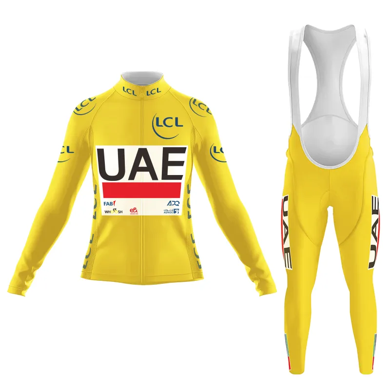 2025 UAE Team Women's Long Sleeve Cycling Kit sold by RSSC Sports