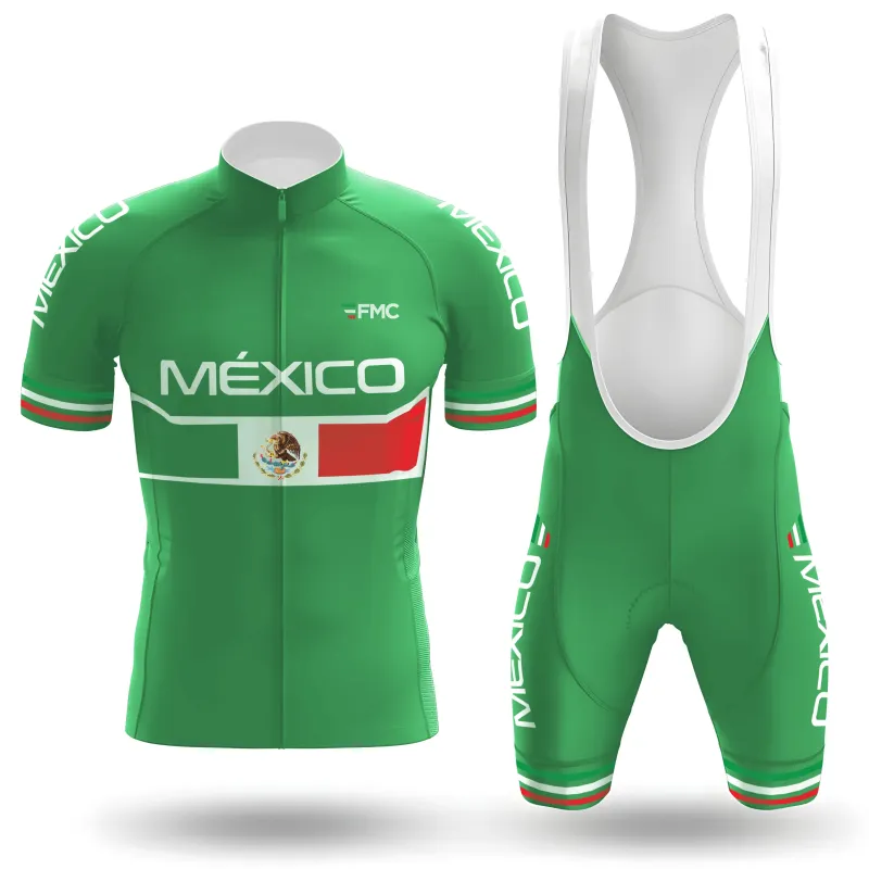 2025 Mexico National Team Men's Short Sleeve Cycling Kit sold by RSSC Sports