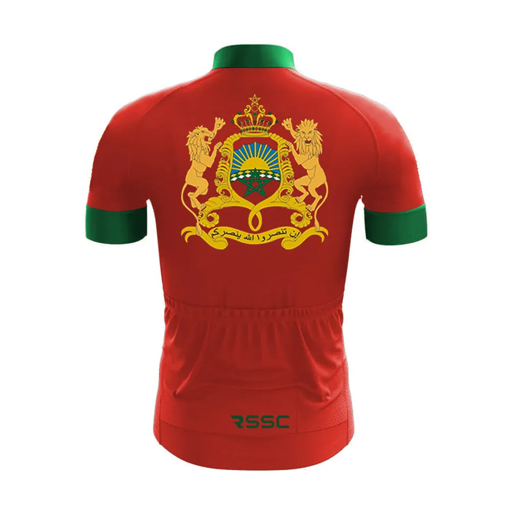 Morocco Flag Men's Cycling Kit sold by RSSC Sports product image thumbnail 4