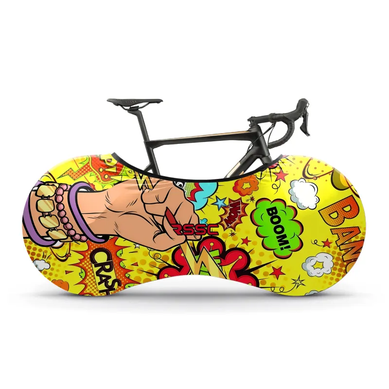 BOOM BANG Bicycle Wheels Cover made by RSSC Sports