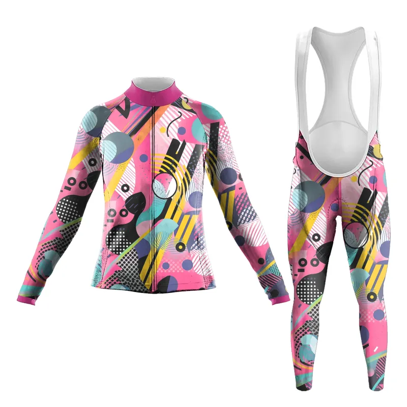 Colorful Women's Long Sleeve Cycling Kit sold by RSSC Sports