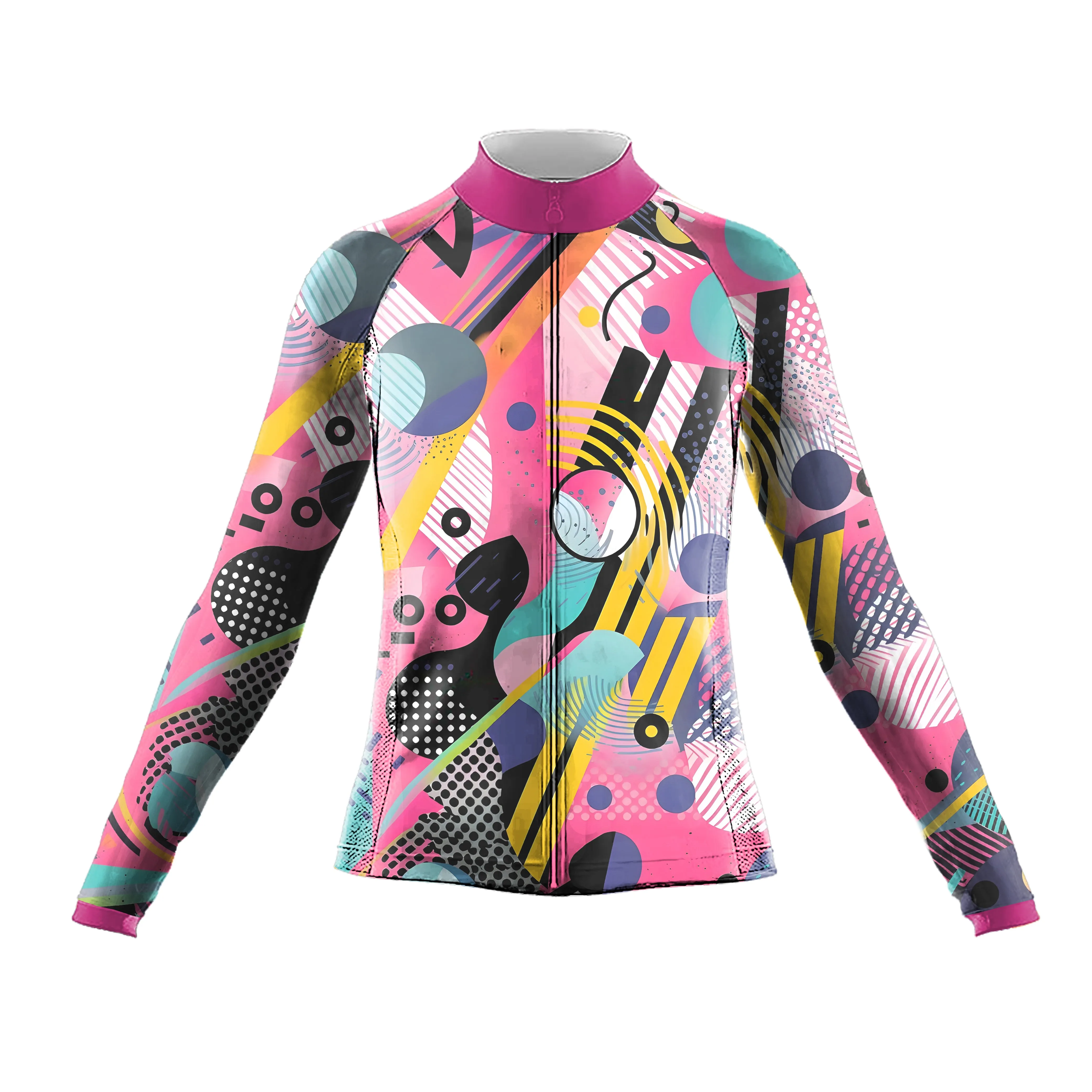 Colorful Women's Long Sleeve Cycling Kit sold by RSSC Sports product image thumbnail 3
