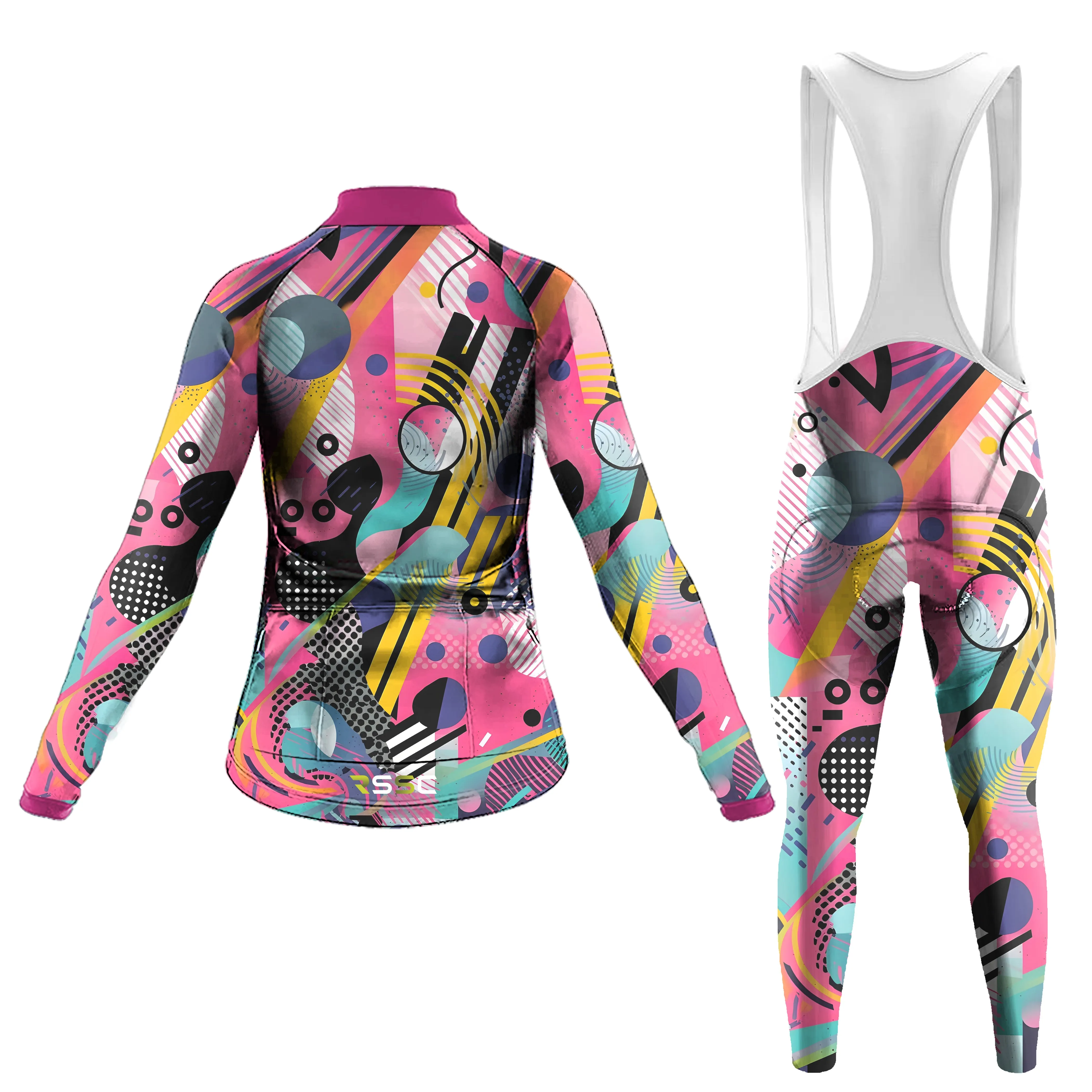 Colorful Women's Long Sleeve Cycling Kit sold by RSSC Sports product image thumbnail 2