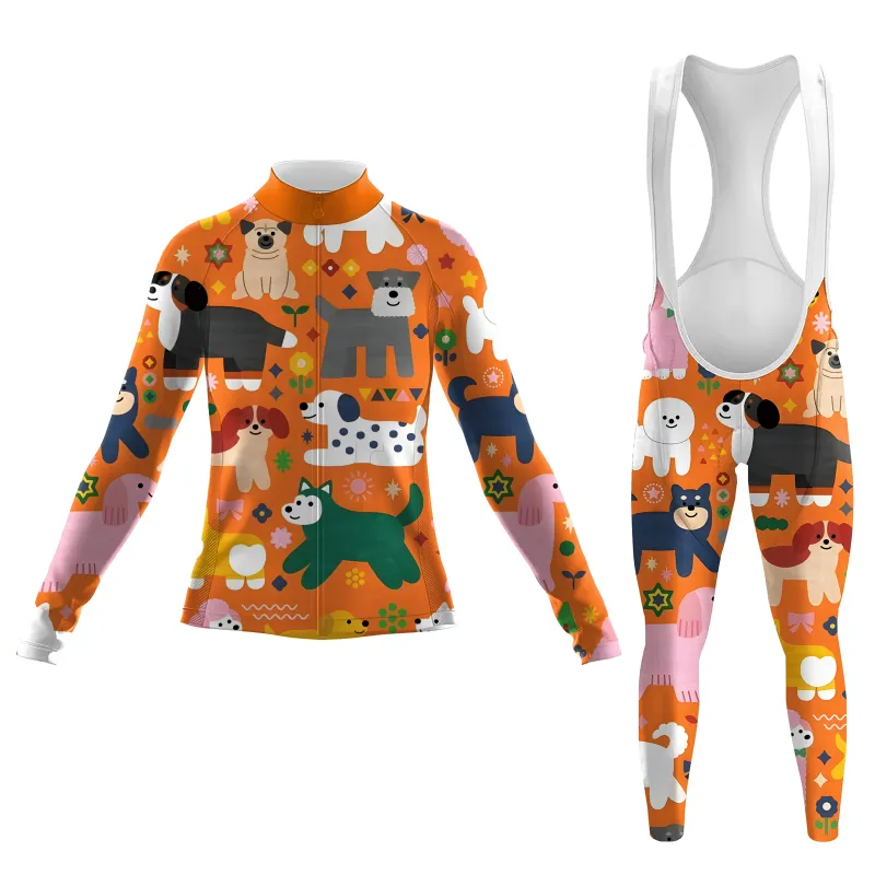 Puppy Women's Long Sleeve Cycling Kit sold by RSSC Sports