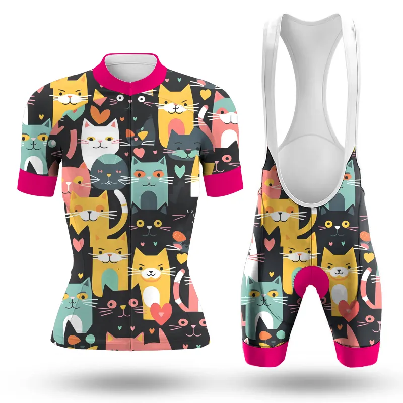 Loving Kitten Women's Short Sleeve Cycling Kit sold by RSSC Sports