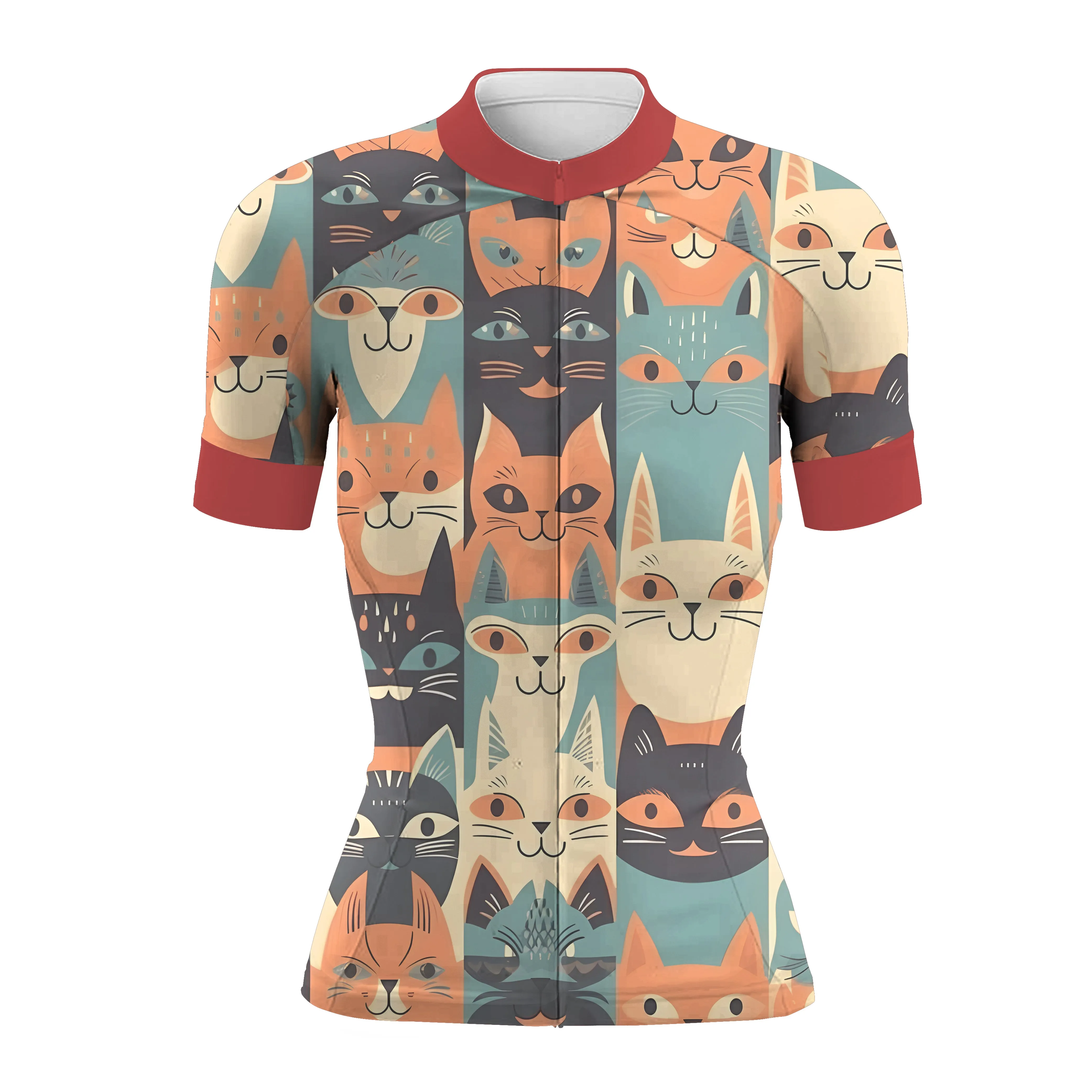 Emoticon Cat Women's Short Sleeve Cycling Kit sold by RSSC Sports product image thumbnail 3