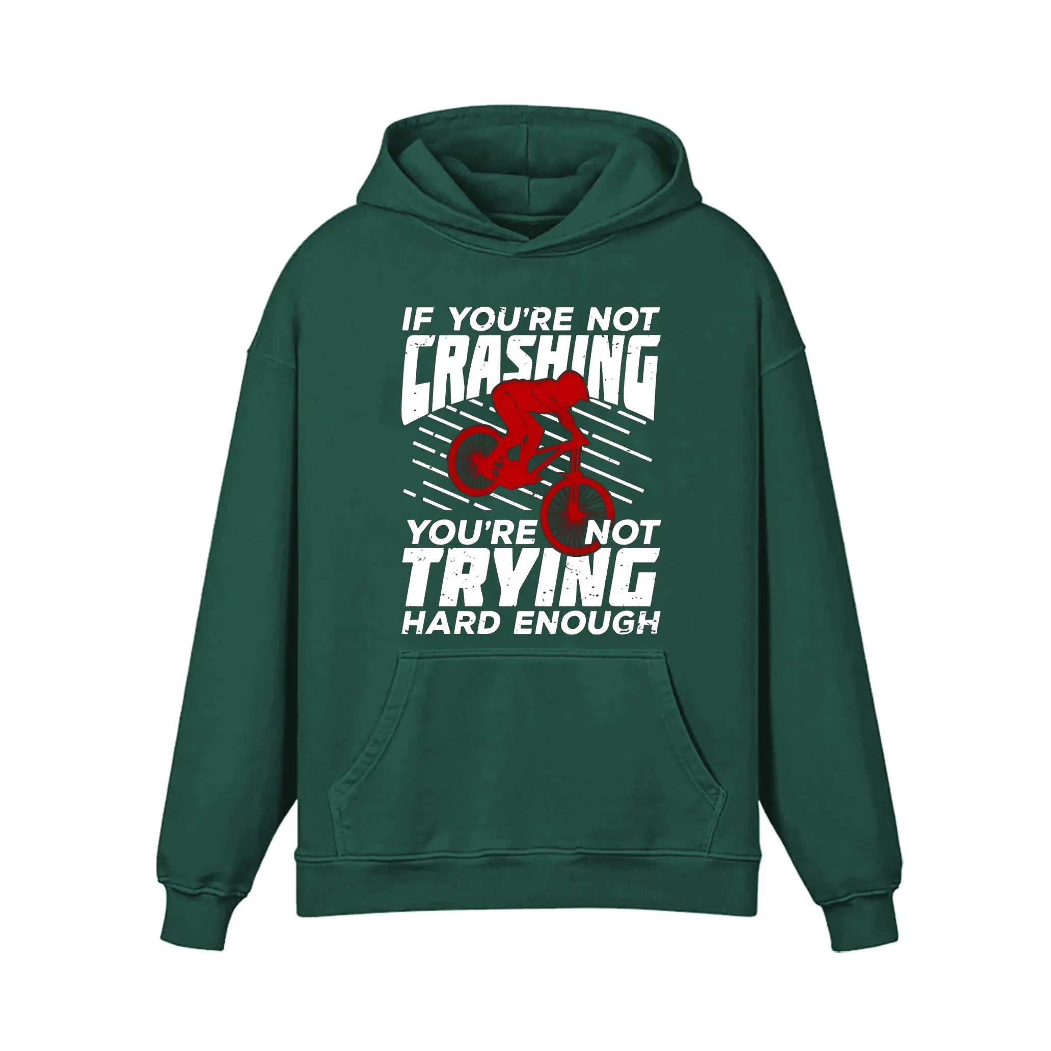If You're Not Crashing You're Not Trying Hard Enough Hoodie sold by RSSC Sports product image thumbnail 2