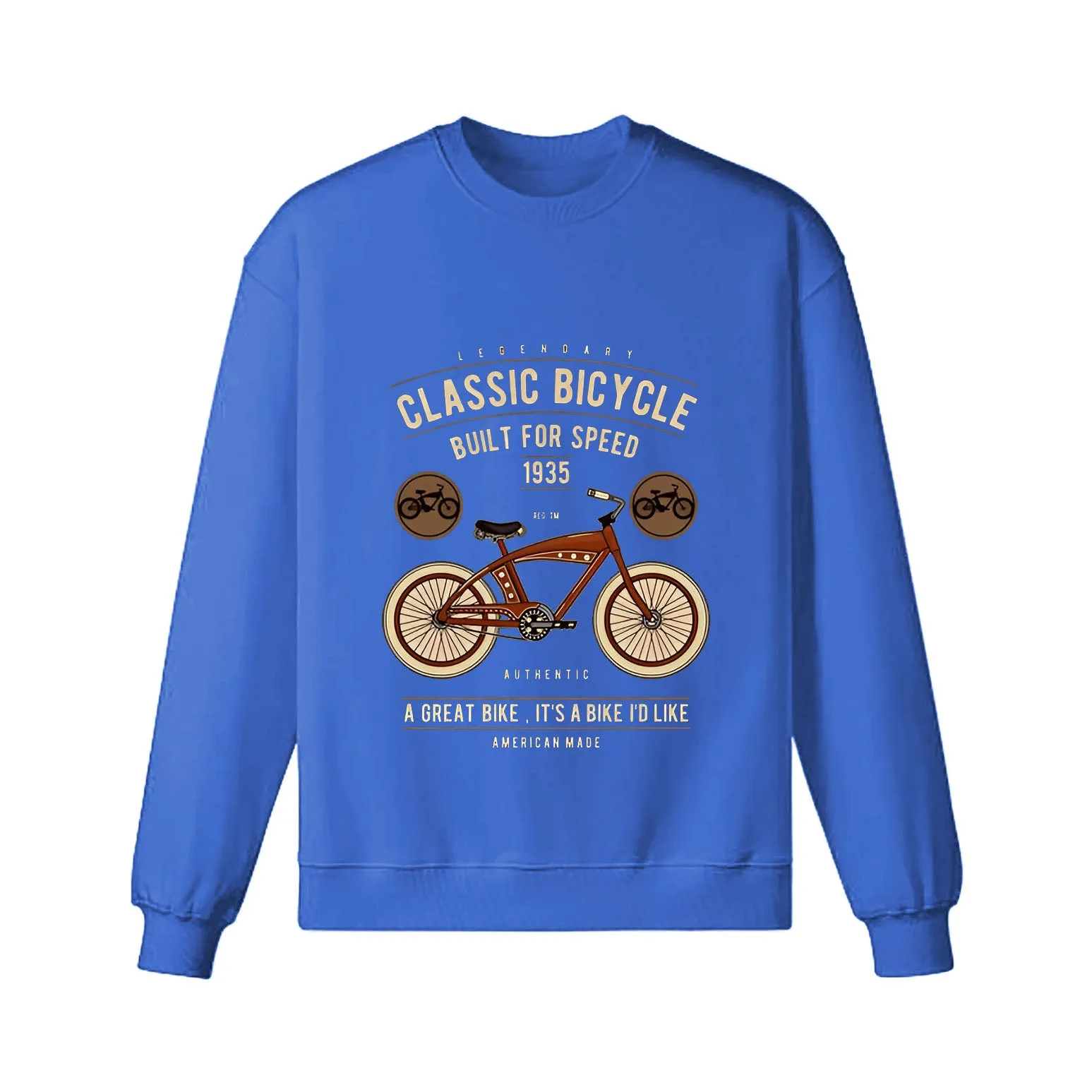 Classic Bicycle Built For Speed Sweatshirt sold by RSSC Sports product image thumbnail 5