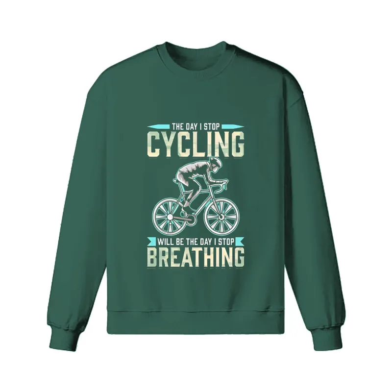 Cycling Like Breathing Sweatshirt sold by RSSC Sports