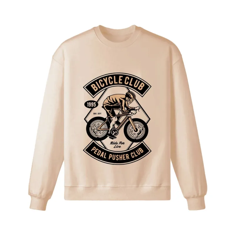 Bicycle Club Pedal Pusher Sweatshirt sold by RSSC Sports