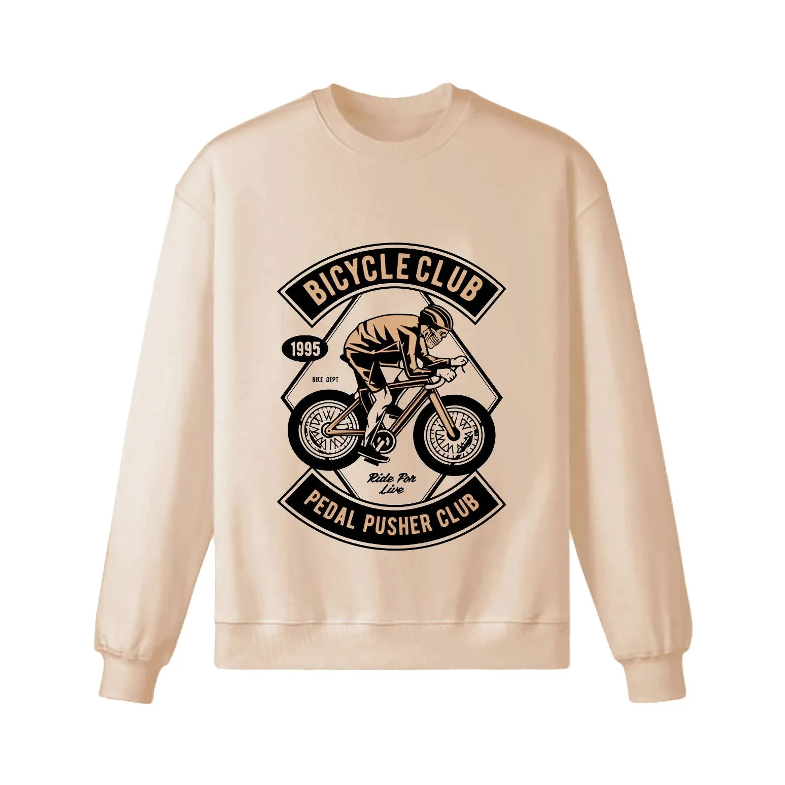 Bicycle Club Pedal Pusher Sweatshirt sold by RSSC Sports
