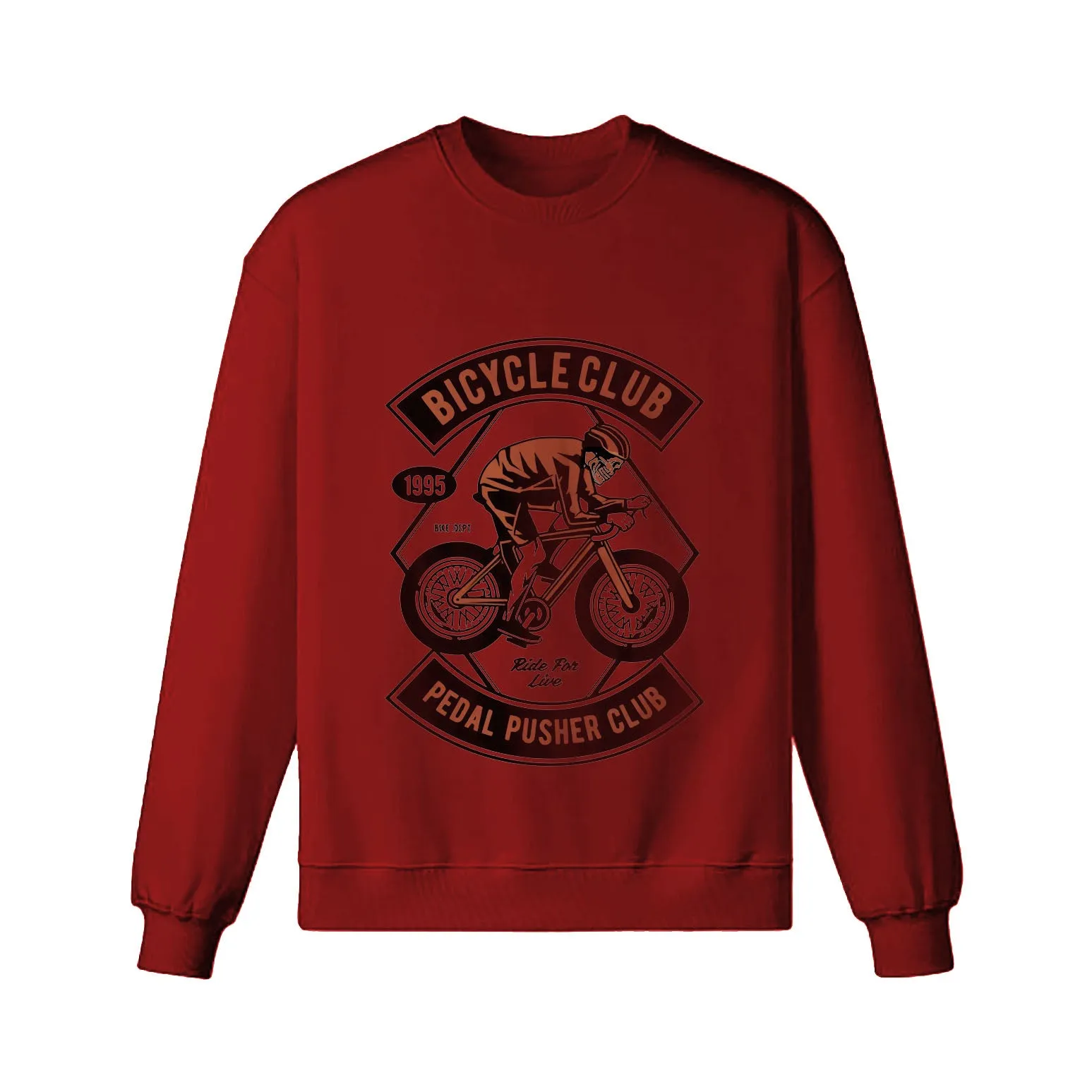 Bicycle Club Pedal Pusher Sweatshirt sold by RSSC Sports product image thumbnail 3