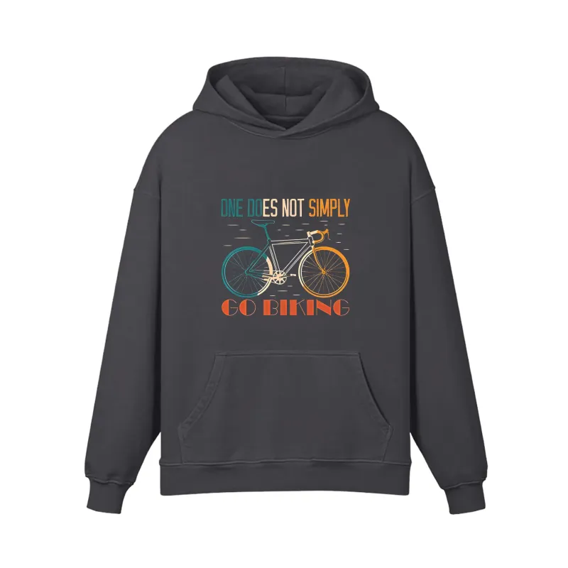 One Does Not Simply Go Biking Hoodie made by RSSC Sports