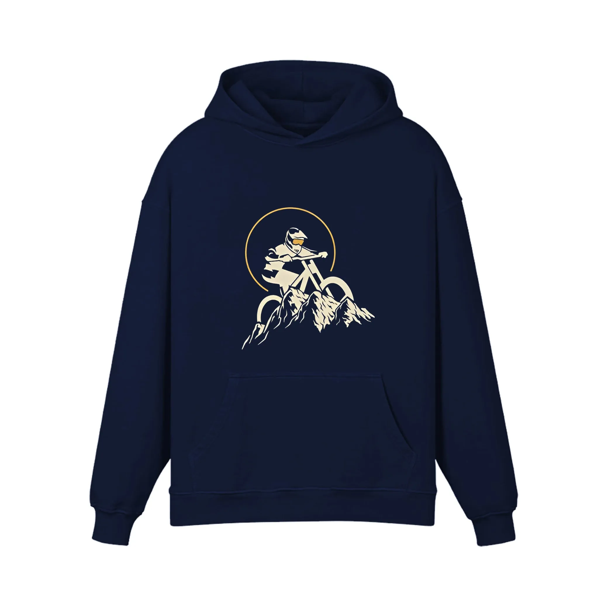 Cycling In The Snowy Mountains Hoodie sold by RSSC Sports product image thumbnail 5