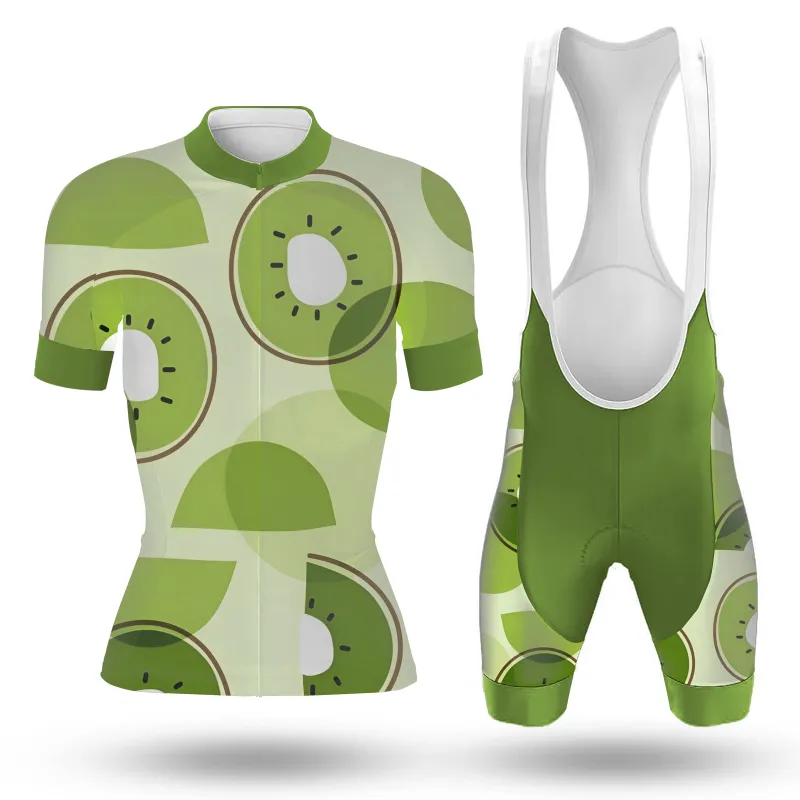 Kiwi Fruit Women's Short Sleeve Cycling Kit sold by RSSC Sports