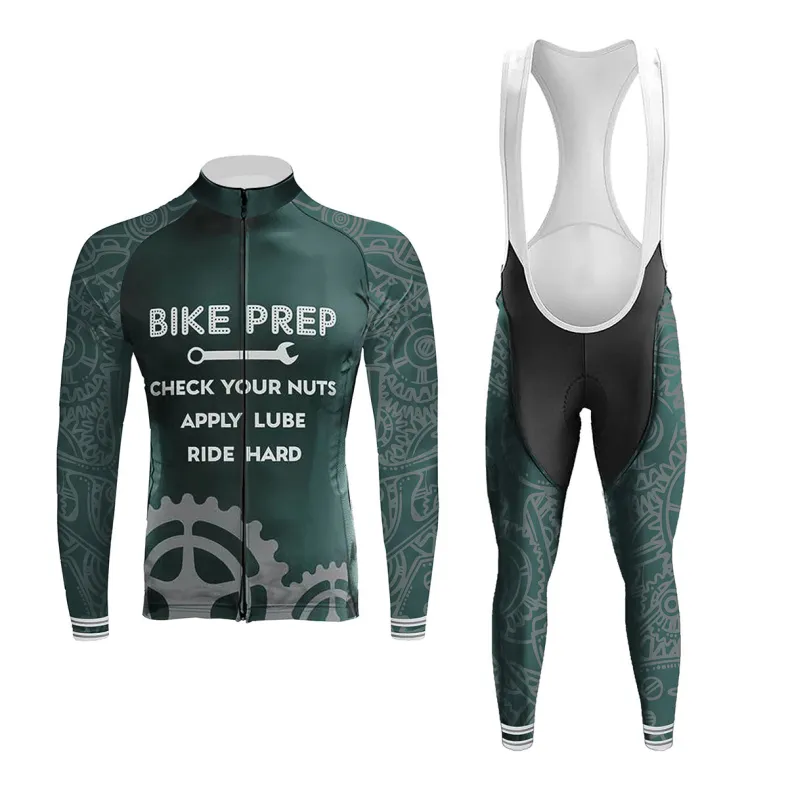 Bike Prep Men's Long Sleeve Cycling Kit sold by RSSC Sports