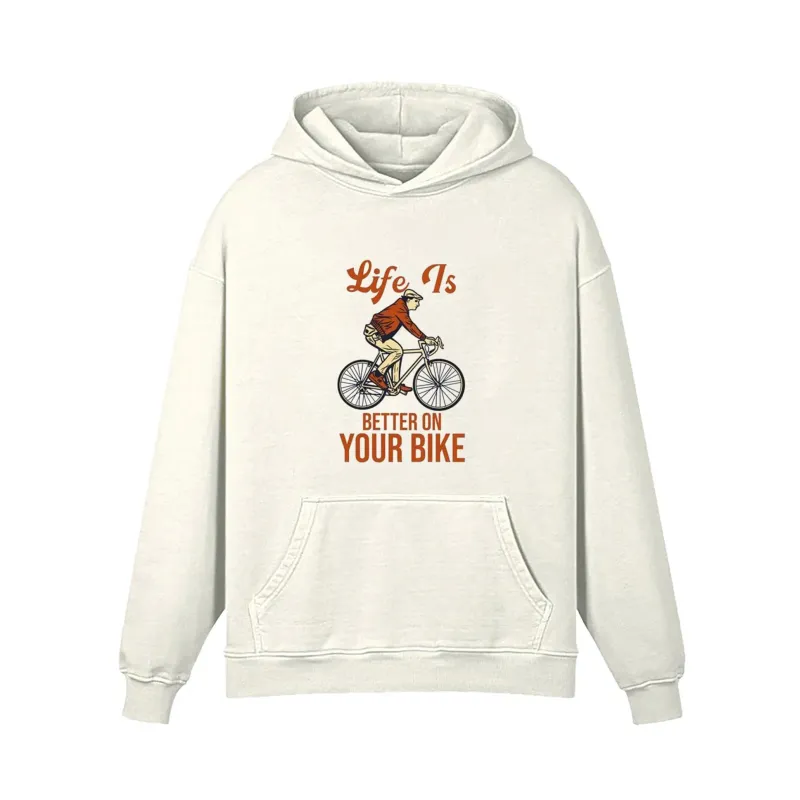 Cycling Poster Hoodie sold by RSSC Sports