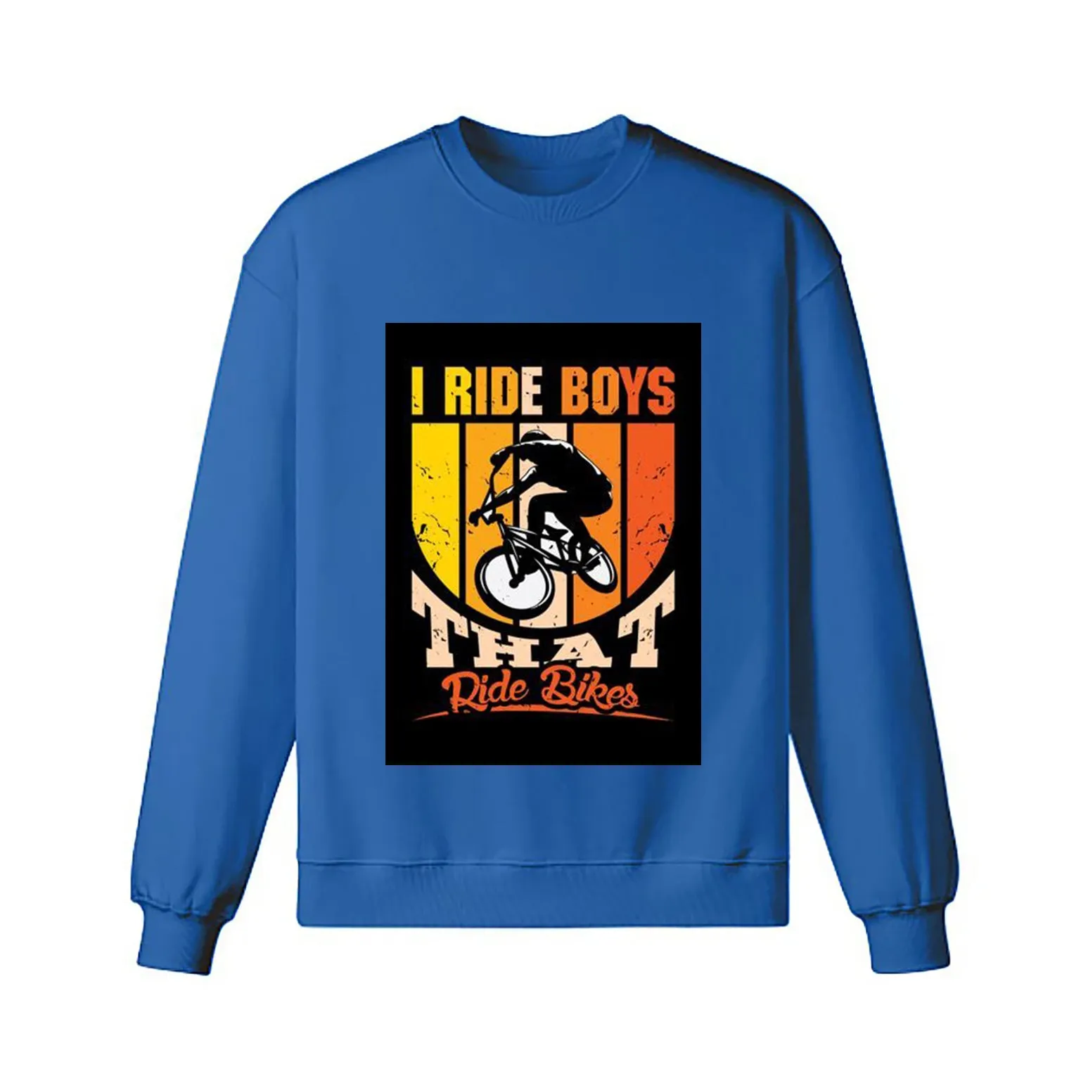 Bmx Biker Sweatshirt sold by RSSC Sports product image thumbnail 2