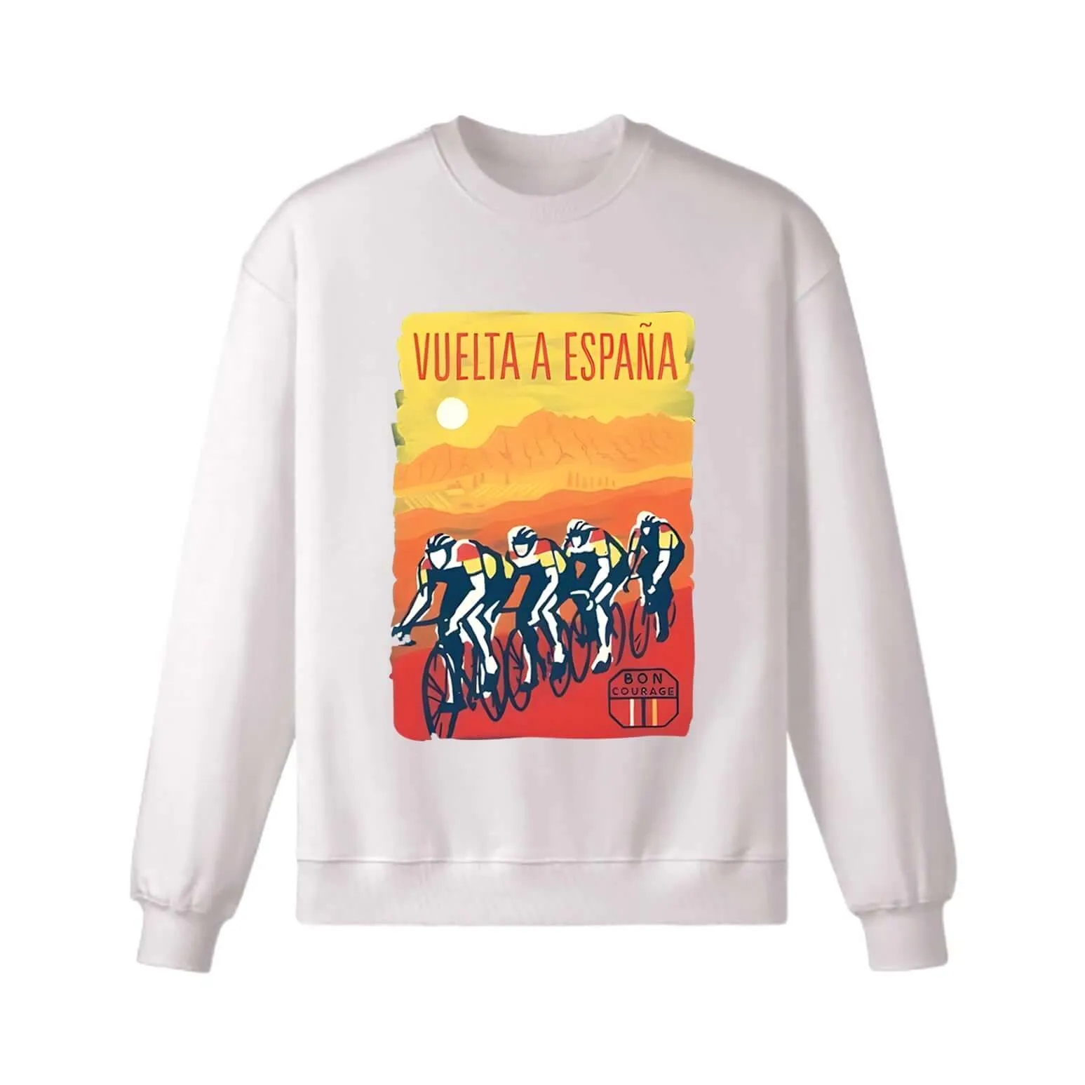 Cycling Illustration Sweatshirt sold by RSSC Sports product image thumbnail 4