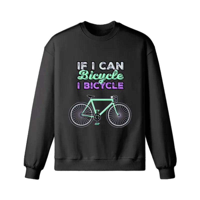 I Bicycle Sweatshirt sold by RSSC Sports