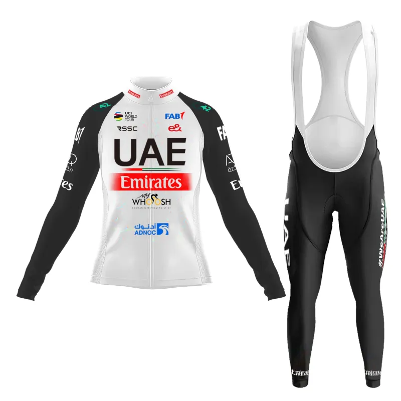 UAE Team Women's Long Sleeve Cycling Kit sold by RSSC Sports