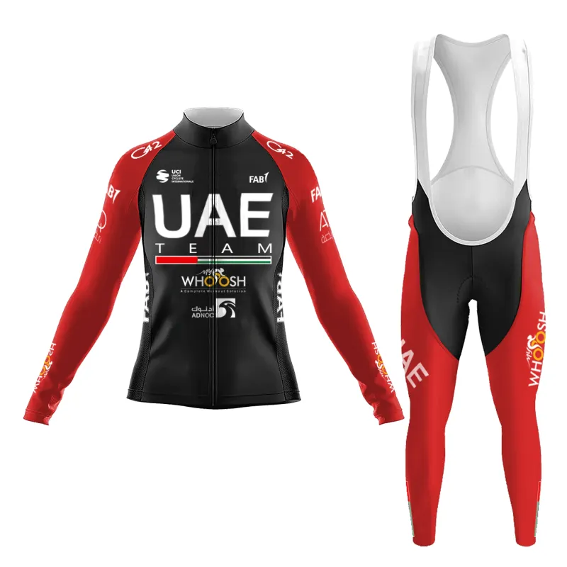 UAE PRO THERMAL SPORT Women's Long Sleeve Cycling Kit sold by RSSC Sports