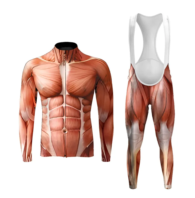 3D Muscle Men's Long Sleeve Cycling Kit sold by RSSC Sports