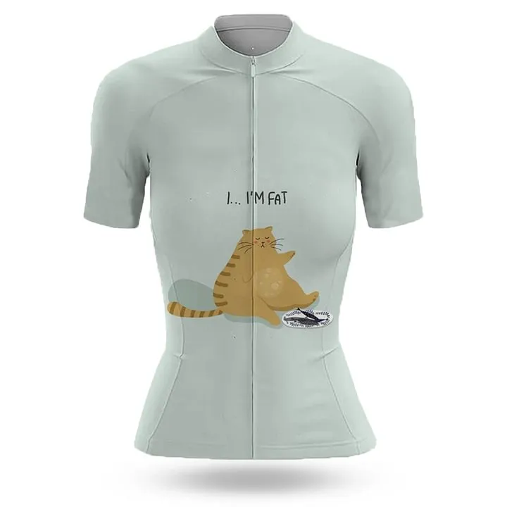 I'm Fat Cat Women's Short Sleeve Cycling Kit sold by RSSC Sports product image thumbnail 3