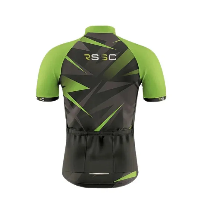 Rssc Basic Green Men's Short Sleeve Cycling Kit sold by RSSC Sports product image thumbnail 4