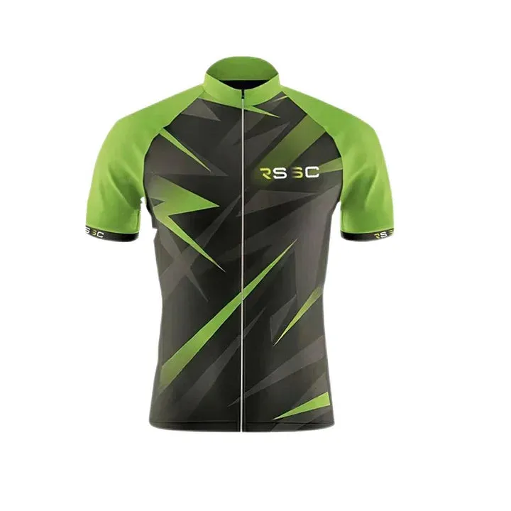 Rssc Basic Green Men's Short Sleeve Cycling Kit sold by RSSC Sports product image thumbnail 3