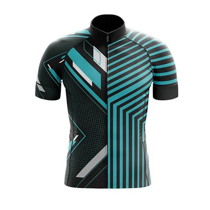 Colorful Abstract Men's Short Sleeve Cycling Kit sold by RSSC Sports product image thumbnail 3