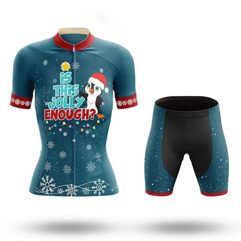 Funny Christmas Women‘s Cycling Kit sold by RSSC Sports