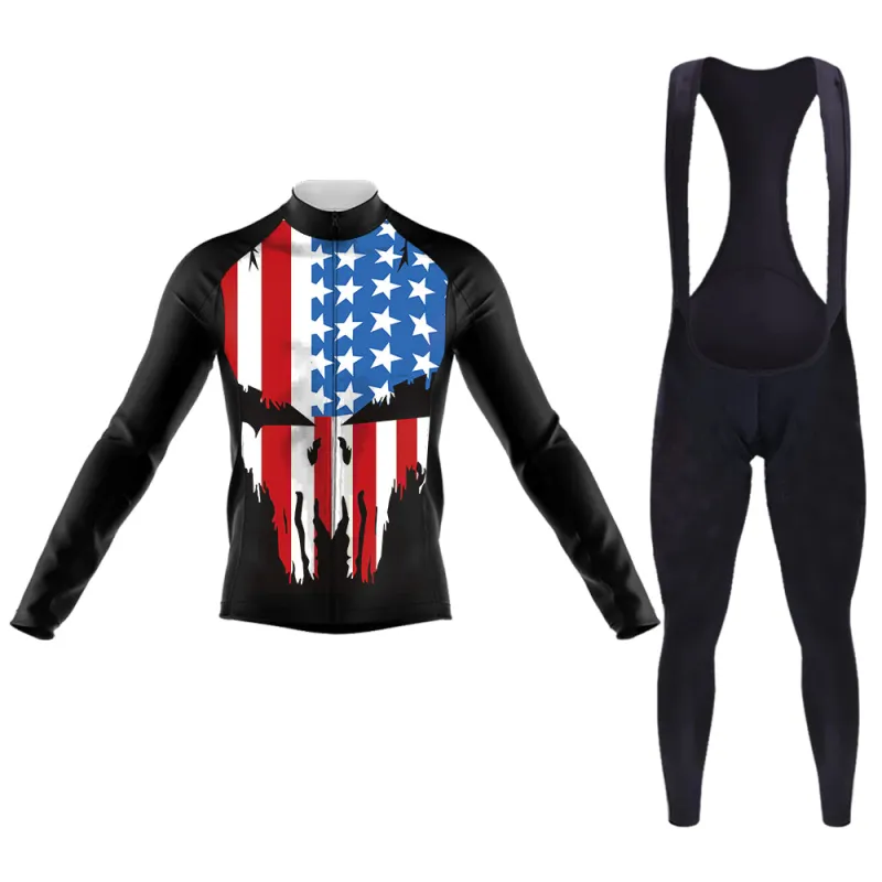 USA Men's Long Sleeve Cycling Kit sold by RSSC Sports