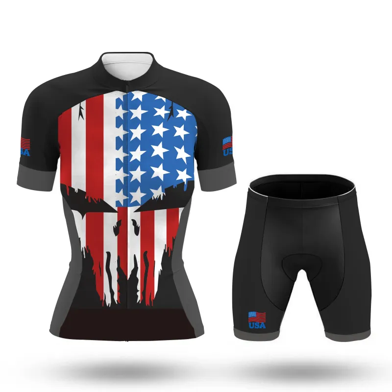 USA Women's Short Sleeve Cycling Kit sold by RSSC Sports