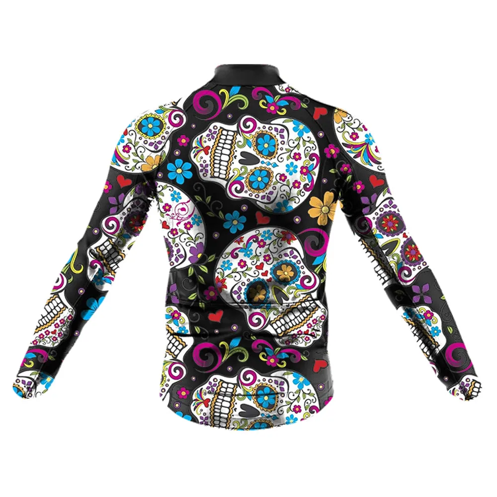Sugar Skull Men's Long Sleeve Cycling Kit sold by RSSC Sports product image thumbnail 5
