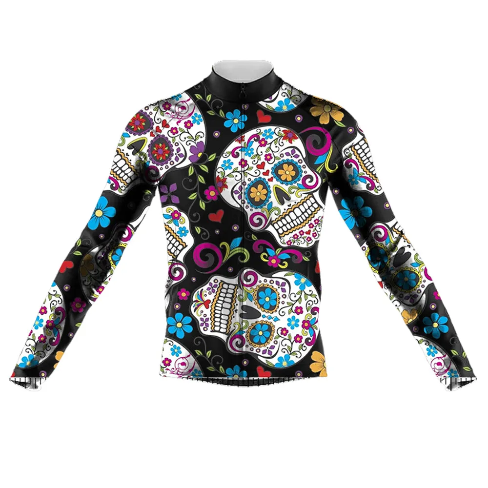 Sugar Skull Men's Long Sleeve Cycling Kit sold by RSSC Sports product image thumbnail 3